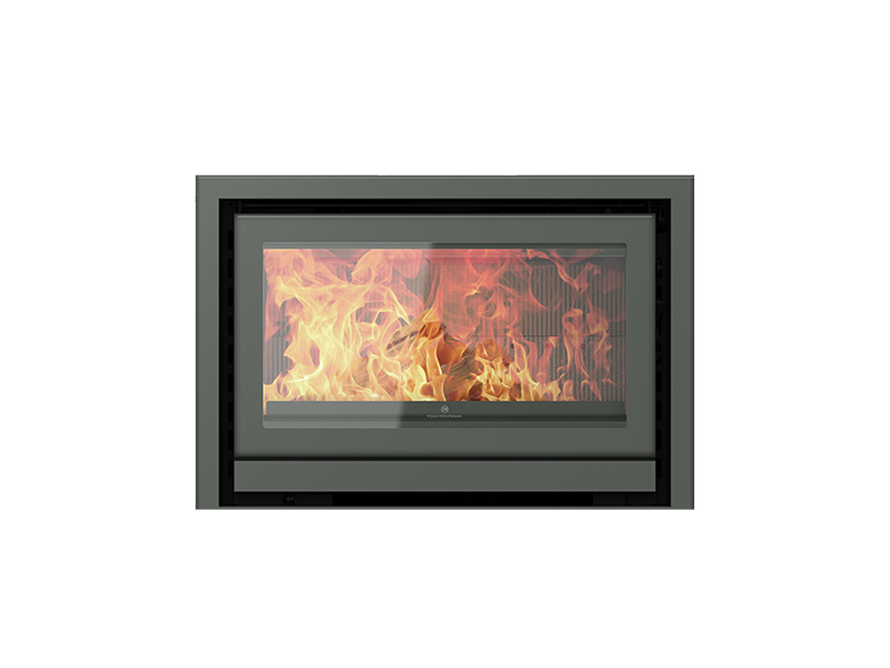 Fogo Montanha Insert à bois E801 Gris