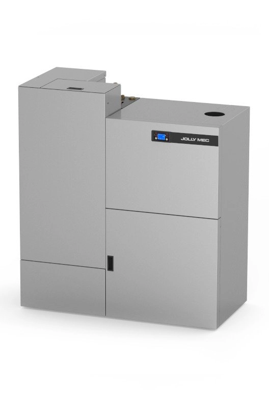 [J25/25KW/CS/CC] 25KW pelletketel met aspers + extra pellettank
