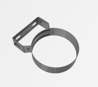 Collier mural réglable 50-80mm diam 80 - 130 inox VOIR 3054013