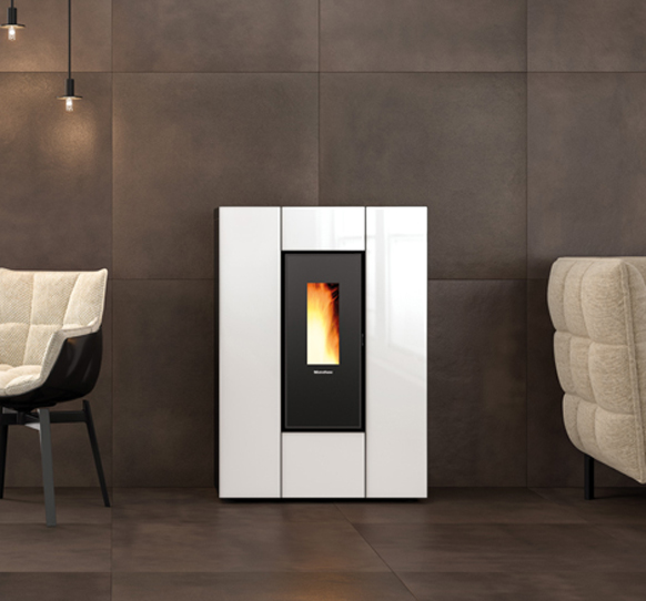 Extraflame - Marilena Plus AD Crystal - Blanc
