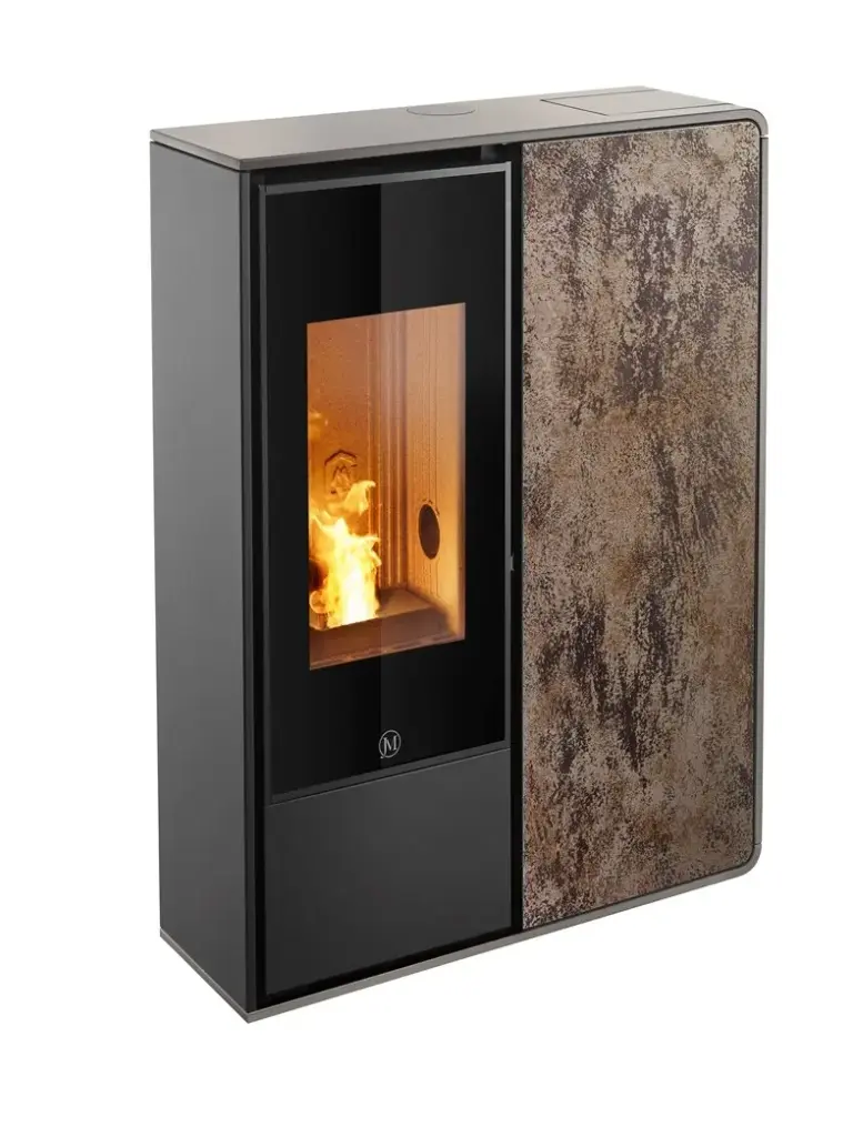 I-DEA FRONTALE IDRO 17KW - CREME WIT PROFIEL - ROEST GRES GEZICHT