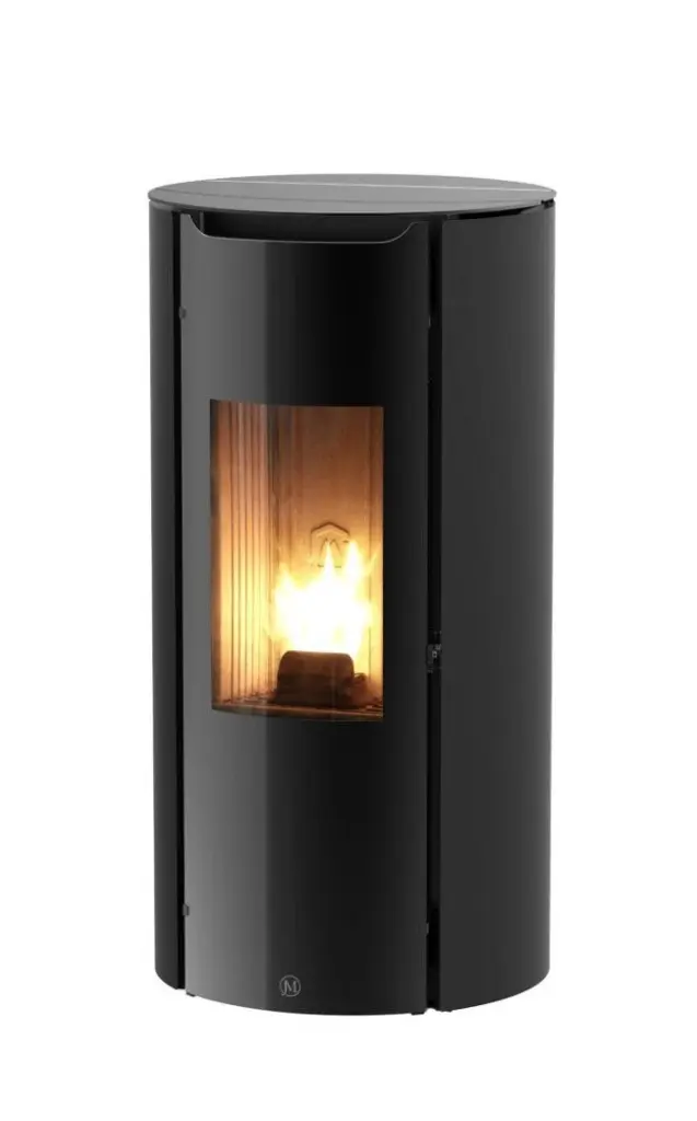 JM - CULT UP 5S in zwart staal - 8 kw