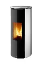 JM CHRISSIE 6KW Wit - glazen deur