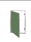 Porte escamotable 29x80cm pour kit hydraulique