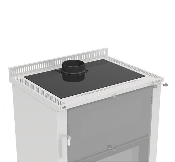 Kit plan vitrocéramique pour cuisinière Verona XXL- Rosa L 5.0la Nordica