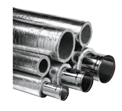 Tube alu 100 cm diam 150 coquille