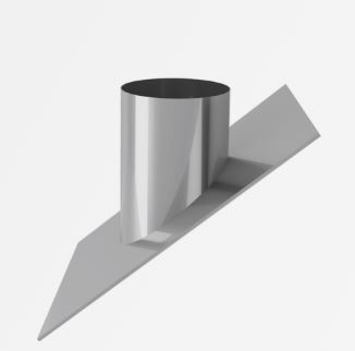 Solin inox noir 30/45