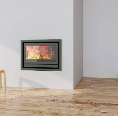 Fogo Montanha Insert à bois E801 Gris