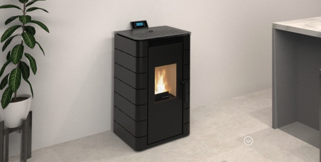 Poêle à pellets Europa noir 12kw (K600) - Basic Line   