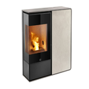 JM IDEA 2 ANGOLO 9KW- Profil Gris Tourterelle - Panneau frontal Grès rouille