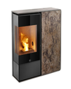 JM IDEA 2 ANGOLO 9KW- Profil Gris Tourterelle - Panneau frontal Grès rouille  