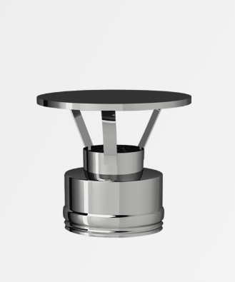 [3061708] Regenkap DW 80 - 130 mm inox