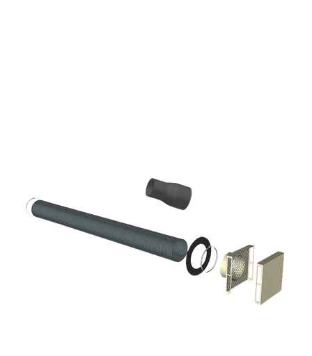 [KIT/ARIA/ESTERNA/80] JOLLY MEC - Kit prise d'air externe Ø80 mm