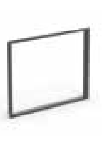 [CORNICE/80/59] ZWART FRAME VOOR CONTOURAFWERKING VOOR MOD 80 MET LADE