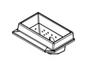[900701] Gietijzeren smeltkroes voor Synthesis Modular