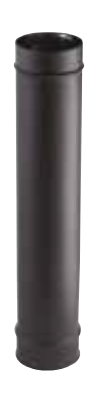 [851008] ELT 100 INOX/G. NOIR PELLETS Ø80/125