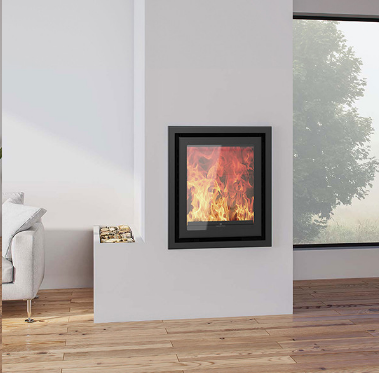 [PA2019P015] FOGO MONTANHA INSERT A BOIS E609H  noir