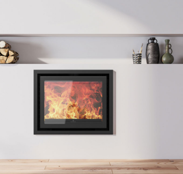 [PA2019P019] FOGO MONTANHA INSERT A BOIS - E809 Noir