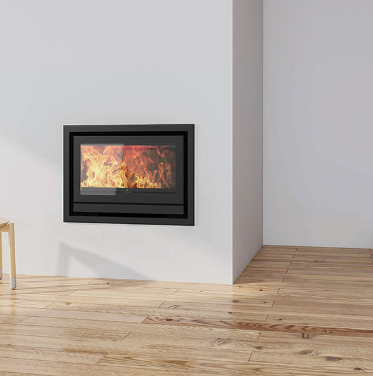 [PA2019P005] Fogo Montanha Insert à bois - Classic E801 noir