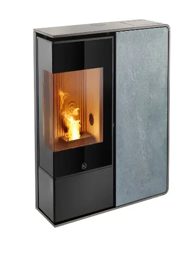 [IDEA/F/AC/N9] I-DEA FRONTALE IDRO 17KW - PROFIL NOIR - FACE PIERRE OLLAIRE