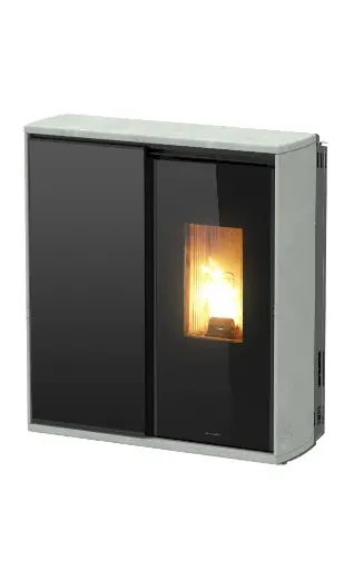 [REVERSES/1/P1] JM - REVERSE 6,5 - 10 kw Profiel speksteen/voorzijde zwart