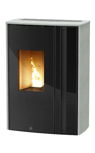 [MELTEMI/12KW/4] JM MELTEMI 12KW Speksteen achteraansluiting