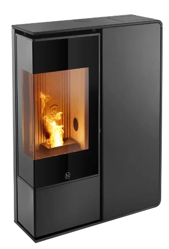 [IDEA2AS/1/9KW/UP/N4] JOLLY MEC - IDEA2 - zwart profiel - zwart stalen voorpaneel - 9 kw