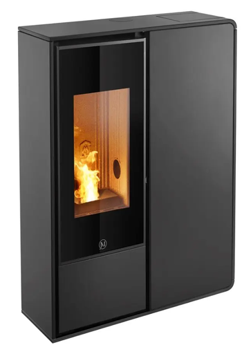 [IDEA2FS/1/9KW/UP/N4] JOLLY MEC - IDEA2 FRONTALE - Profil noir - panneau frontal acier noir - 9 kw