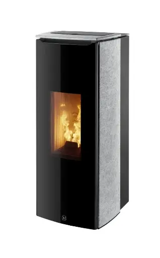 [ODETTE/1/10KW/C/4] JOLLY MEC - ODETTE - Concentrische top rookgasafvoer - speksteen - 10 kw