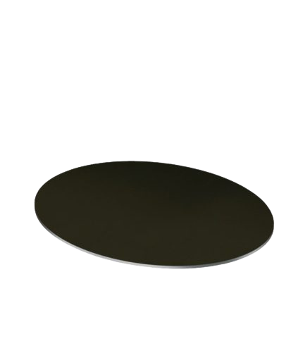 [KIT/PEDANA/5N] Jolly Mec - Zwart gelakt metalen vloerplaat 750 mm