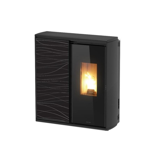 [REVERSES/N2] Jolly Mec - Reverse S 6,5 kW-9,6 kW. Profiel zwart, frontpaneel zwart decoratieve zeefdruk