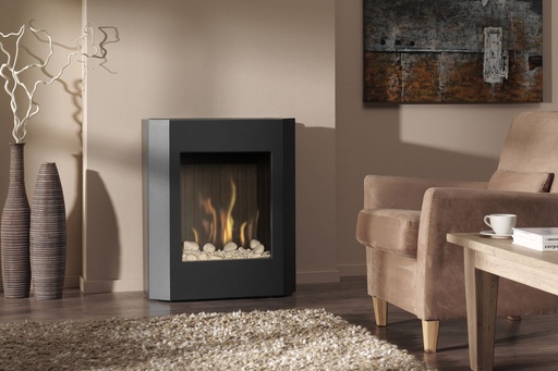 [41080] POELE A GAZ DRU BASSO-01 9 KW ANTHRACITE 