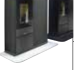 [KIT/PEDANA/4V] Metalen vloerplaat Glas