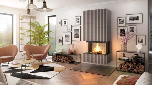 [64485] SPARTHERM - Premium A-3RL - 80H Chamotte zwart