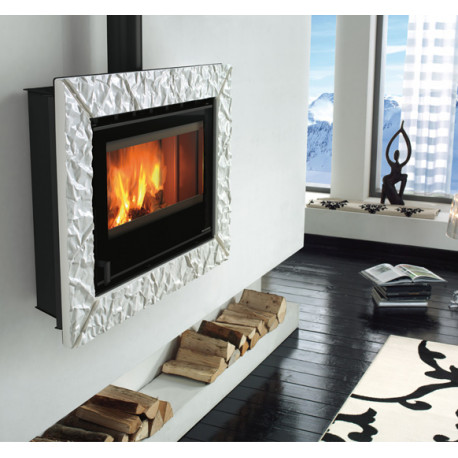 [6016884] Cadre en faïence rugueuse Blanc Infinity 80 Nordica
