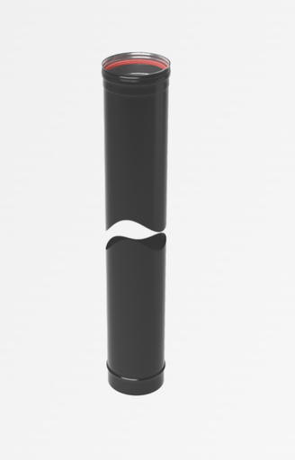 [3040008] Buis 100 cm diam 80 zwart SW