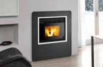 [19210/68/MOD]  Jolly Mec -  Cadre en ardoise noire naturelle et cadre en acier inox satiné
